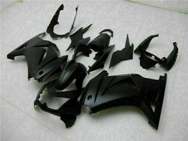 Discount 2008-2012 Matte Black Kawasaki EX250 Motorcycle Fairing Kits Canada