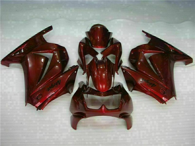 Discount 2008-2012 Red Ninja Kawasaki EX250 Bike Fairings Canada