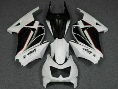 Discount 2008-2012 White Black Ninja Kawasaki EX250 Replacement Fairings Canada