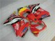 Discount 2008-2012 Red Yellow Kawasaki EX250 Motorcycle Fairing Kit Canada