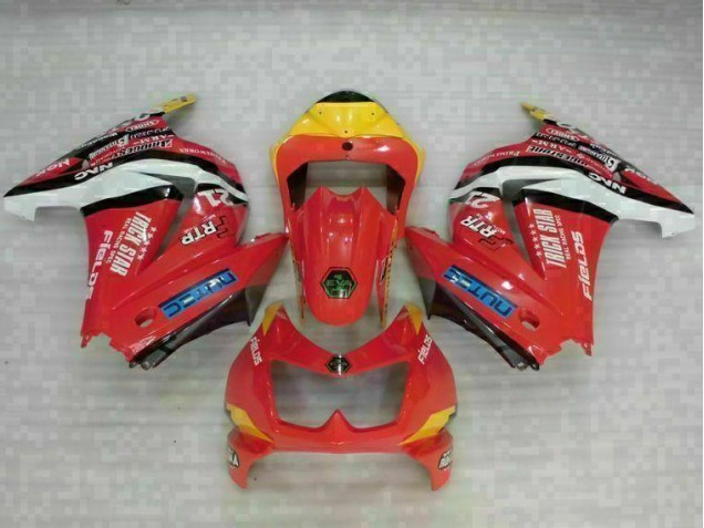 Discount 2008-2012 Red Yellow Kawasaki EX250 Motorcycle Fairing Kit Canada