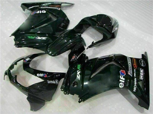 Discount 2008-2012 Black Kawasaki EX250 Bike Fairings Canada