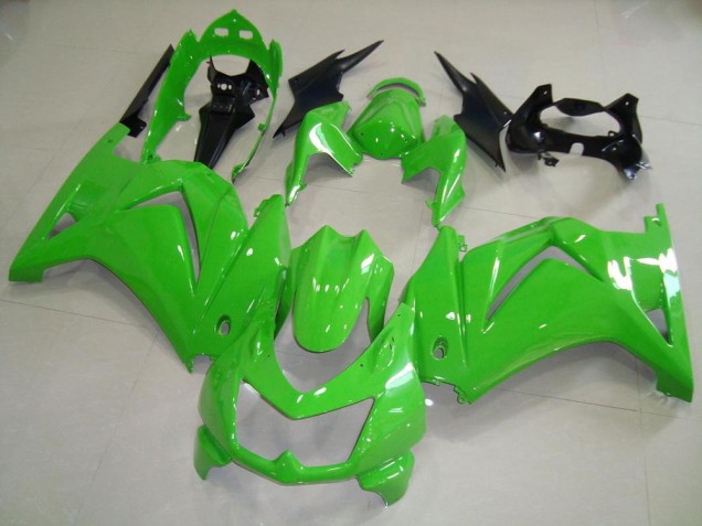 Discount 2008-2012 Orginal Green Kawasaki ZX250R Motorbike Fairing Kits Canada