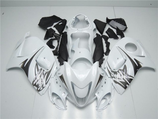 Discount 2008-2019 White Suzuki GSXR 1300 Hayabusa Replacement Motorcycle Fairings Canada