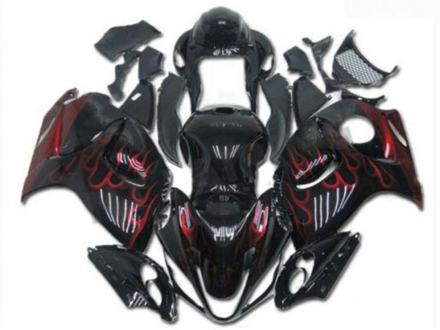 Discount 2008-2019 Black Red Suzuki Hayabusa GSXR1300 Motorcycle Fairings Canada