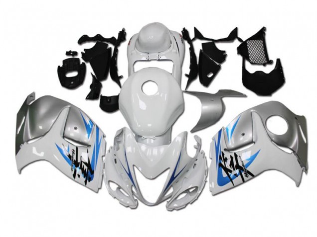 Discount 2008-2019 White Blue Suzuki GSXR 1300 Hayabusa Replacement Fairings Canada