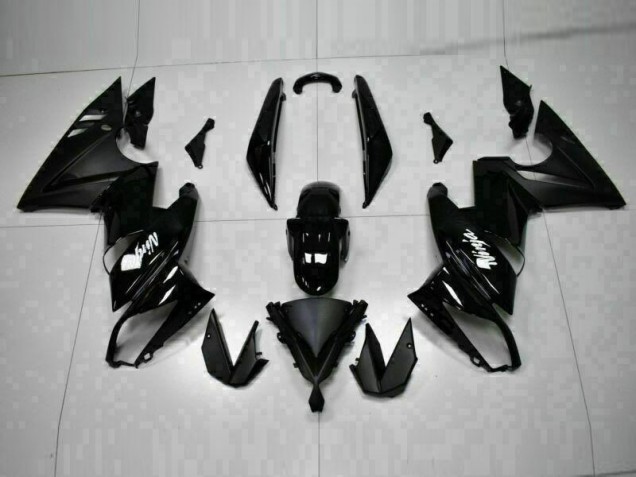 Discount 2009-2011 Glossy Black Kawasaki EX650 Bike Fairings Canada