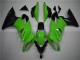 Discount 2009-2011 Green Black Kawasaki EX650 Replacement Motorcycle Fairings Canada