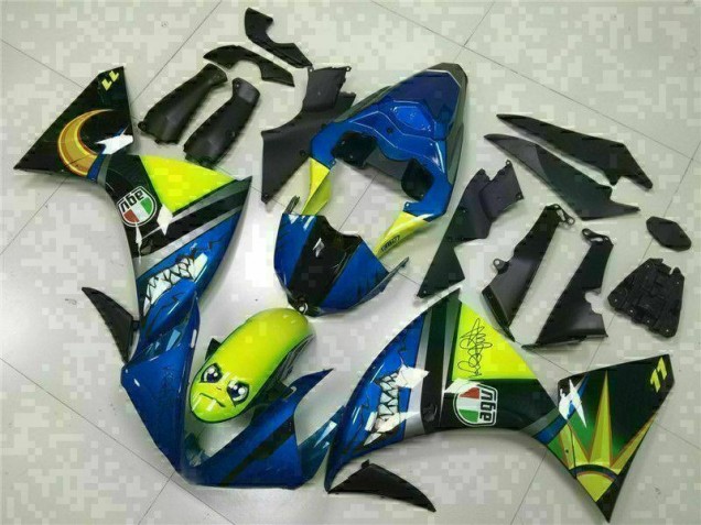 Discount 2009-2011 Blue Yamaha YZF R1 Replacement Motorcycle Fairings Canada