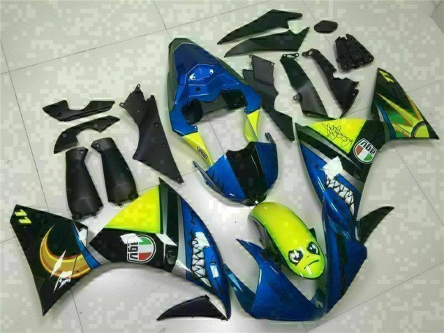 Discount 2009-2011 Blue Yamaha YZF R1 Replacement Motorcycle Fairings Canada