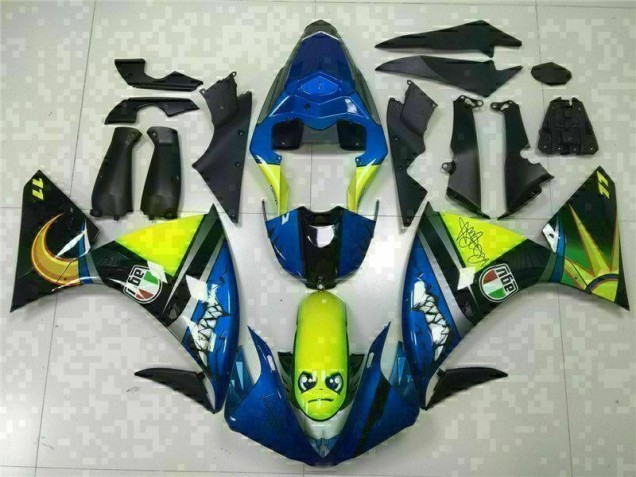 Discount 2009-2011 Blue Yamaha YZF R1 Replacement Motorcycle Fairings Canada