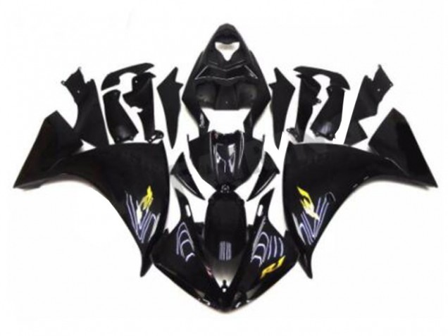 Discount 2009-2011 Black Yamaha YZF R1 Bike Fairings Canada