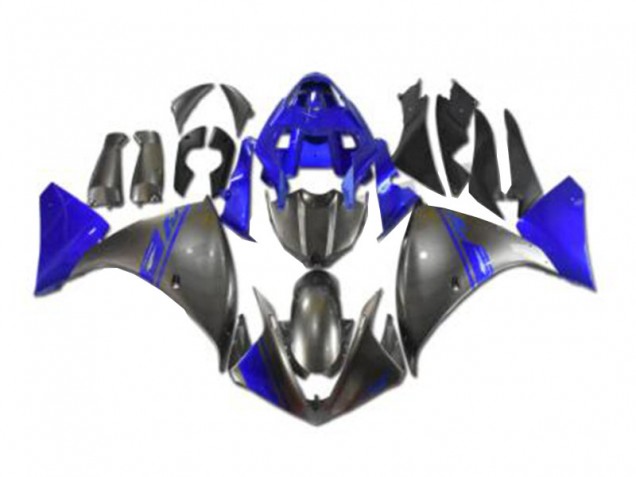 Discount 2009-2011 Grey Blue Yamaha YZF R1 Motor Bike Fairings Canada