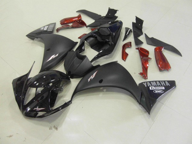 Discount 2009-2011 Matte Black Yamaha YZF R1 Motorbike Fairing Canada