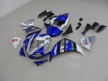 Discount 2009-2011 Blue White Yamaha YZF R1 Bike Fairing Kit Canada