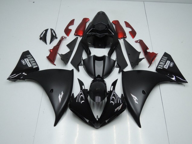 Discount 2009-2011 Matte Black Yamaha YZF R1 Motorbike Fairing Kits Canada