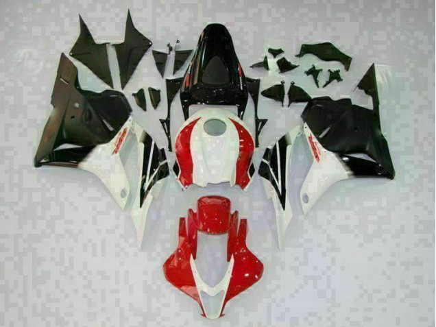 Discount 2009-2012 White Black Red Honda CBR600RR Motorcycle Fairings Kit Canada