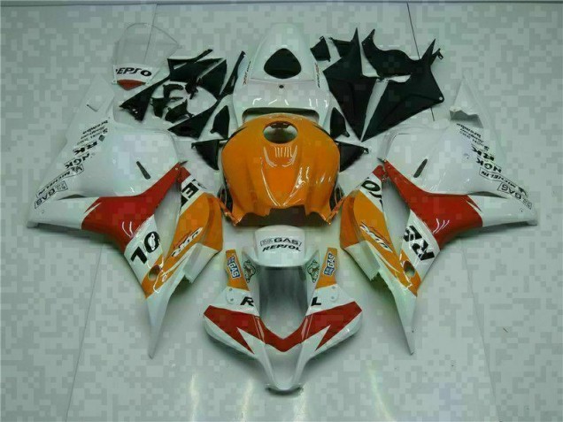 Discount 2009-2012 White Orange Repsol Honda CBR600RR Motorcycle Fairings Canada