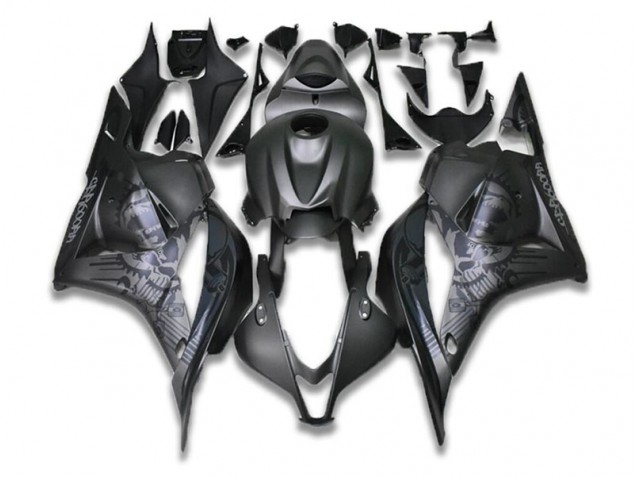 Discount 2009-2012 Grey Black Honda CBR600RR Motorcycle Fairings Kit Canada