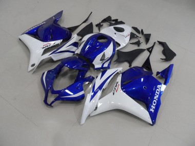 Discount 2009-2012 Blue White Honda CBR600RR Motorcycle Fairing Canada