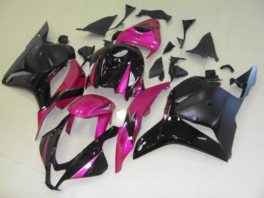 Discount 2009-2012 Pink Black Honda CBR600RR Motorcycle Fairings Kit Canada