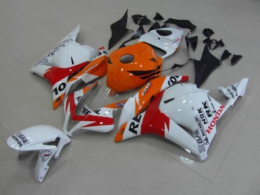 Discount 2009-2012 White Repsol Honda CBR600RR Motorcycle Fairings Canada