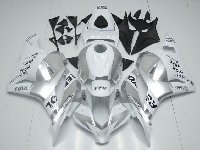 Discount 2009-2012 White Silver Repsol Honda CBR600RR Bike Fairing Kit Canada