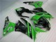 Discount 2009-2012 Black Green Kawasaki ZX6R Motorcycle Fairing Canada