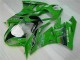 Discount 2009-2012 Green Black LeoVince Kawasaki ZX6R Motorcycle Fairing Kit Canada