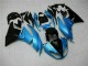 Discount 2009-2012 Blue Black Kawasaki ZX6R Motorcycle Fairings Canada