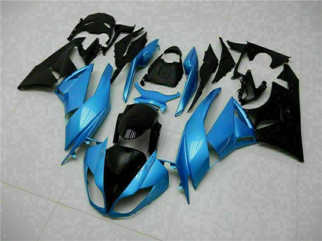 Discount 2009-2012 Blue Black Kawasaki ZX6R Motorcycle Fairings Canada