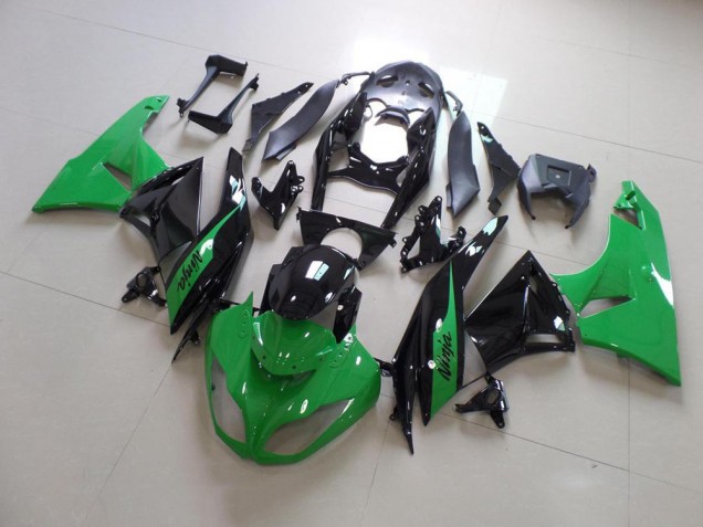 Discount 2009-2012 Green and Black Kawasaki ZX6R Motorcycle Bodywork Canada