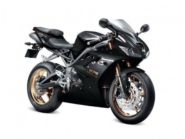 Discount 2009-2012 Black Triumph Daytona 675 Triple Motor Bike Fairings Canada