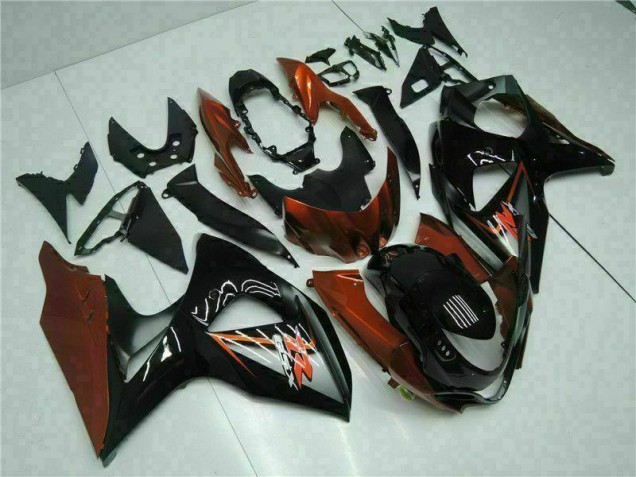 Discount 2009-2016 Brown Black Suzuki GSXR1000 Bike Fairing Kit Canada