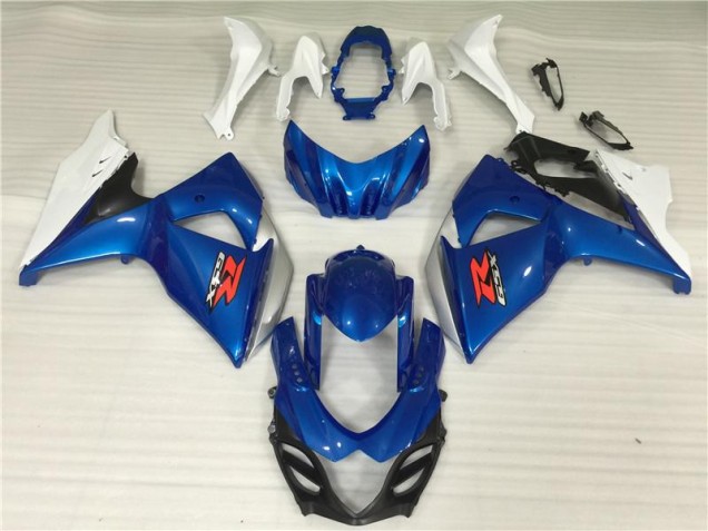 Discount 2009-2016 Blue White Suzuki GSXR1000 Motor Fairings Canada