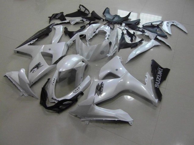 Discount 2009-2016 Pearl White and Black Suzuki GSXR 1000 K9 Motorbike Fairings Canada