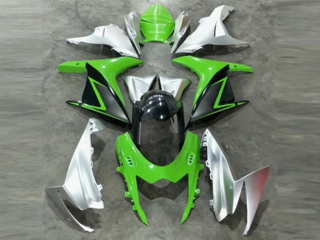 Discount 2011-2024 Green Silver Suzuki GSXR 600/750 Motor Fairings Canada