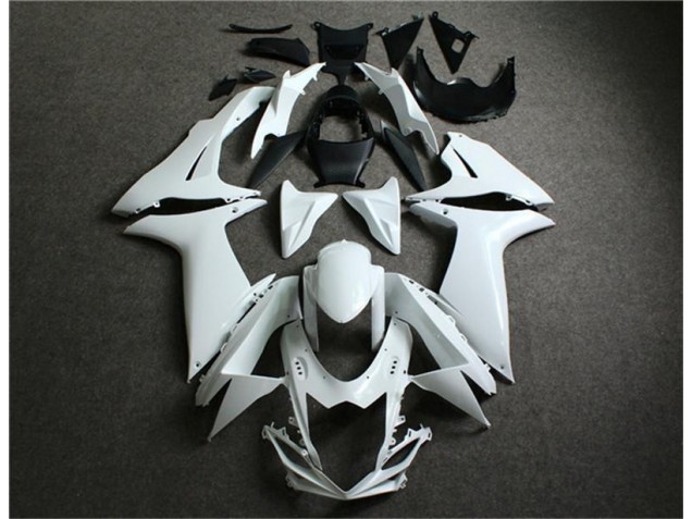 Discount 2011-2024 White Suzuki GSXR 600/750 Motorcycle Fairings Kit Canada