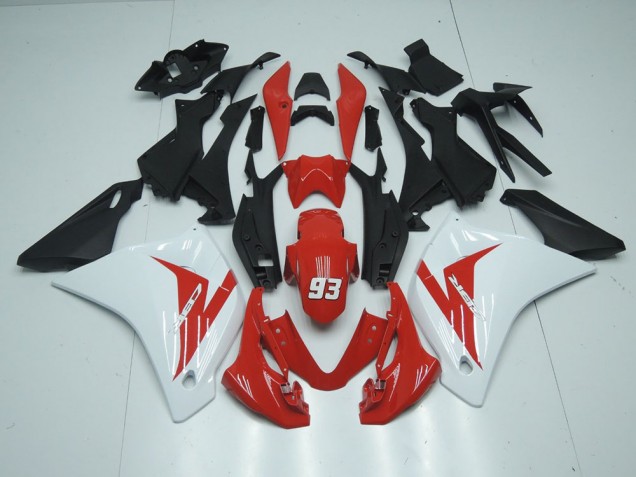 Discount 2011-2013 Red White 93 Honda CBR125R Motorcycle Fairing Kit Canada