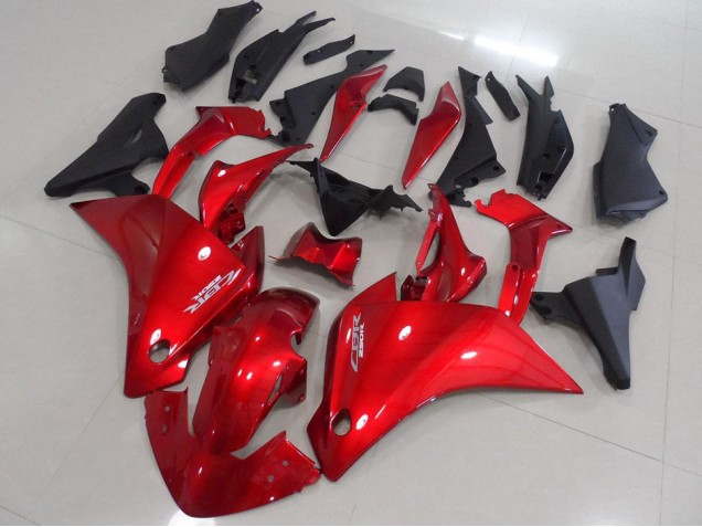 Discount 2011-2013 Red Matte Black Honda CBR250RR Motorcycle Fairings Canada