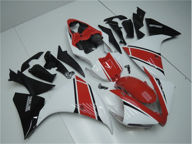 Discount 2012-2014 White Red Black Yamaha YZF R1 Motorcycle Fairings Canada