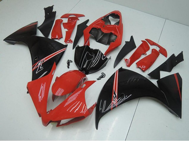 Discount 2012-2014 Red Black Yamaha YZF R1 Replacement Motorcycle Fairings Canada