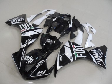 Discount 2012-2014 Black White Fiat Yamaha YZF R1 Motorbike Fairings Canada