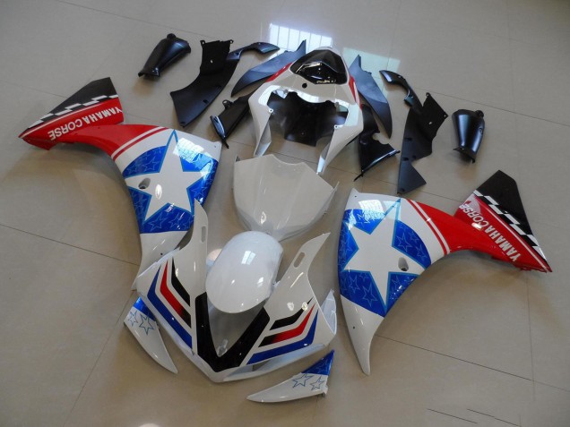 Discount 2012-2014 White Black Ducati Star Yamaha YZF R1 Motorcycle Fairings Canada