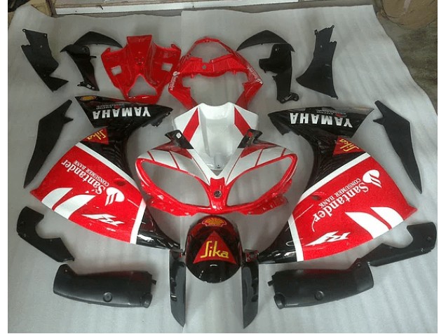 Discount 2012-2014 Red White and Black Graphic Yamaha YZF R1 Motorbike Fairing Canada