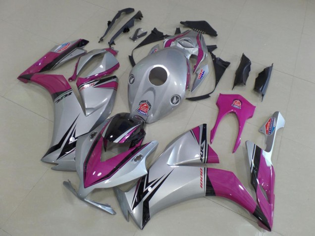 Discount 2012-2016 Silver Pink Honda CBR1000RR Motorbike Fairing Kits Canada