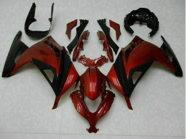 Discount 2013-2016 Red Kawasaki EX300 Motorbike Fairing Kits Canada