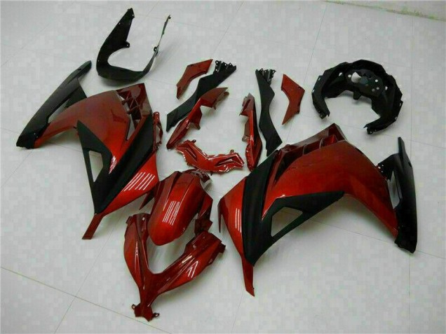 Discount 2013-2016 Red Kawasaki EX300 Motorbike Fairing Kits Canada