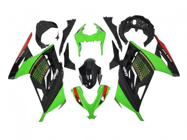 Discount 2013-2016 Green Black Kawasaki EX300 Motor Bike Fairings & Bodywork Canada