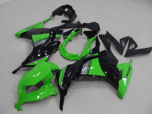 Discount 2013-2016 Green OEM Style Kawasaki ZX300R Motorbike Fairing Canada